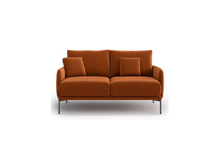 Sofa Ines 2 osobowa, Henna Nóżki Na nóżkach Głębokość 102 cm Szerokość 156 cm Stała konstrukcja Wielkość Dwuosobowa