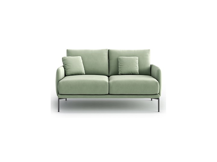 Sofa Ines 2 osobowa, Pistachio Stała konstrukcja Szerokość 156 cm Głębokość 102 cm Wielkość Dwuosobowa