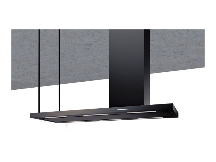 Okap wyspowy Metropolis Black Matt 146 cm Kategoria Okapy Kolor Czarny
