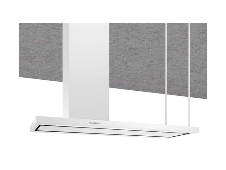 Okap wyspowy Metropolis White 116 cm Szerokość 146 cm Kolor Biały Poziom hałasu 35 dB