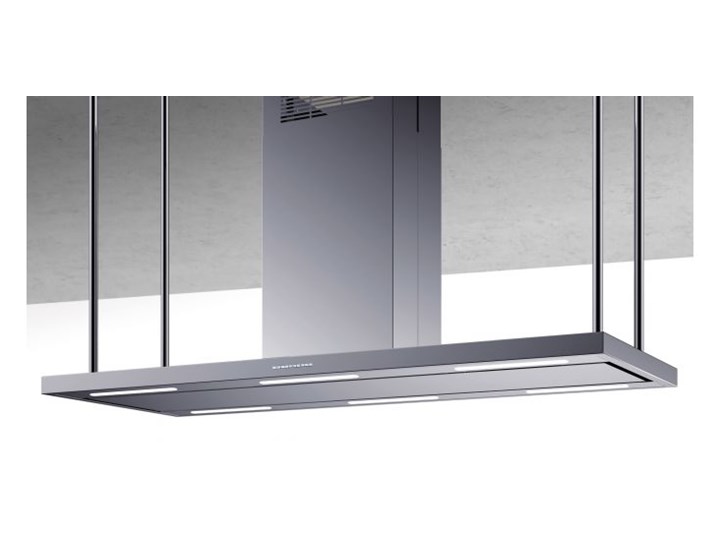 Okap wyspowy Centropolis Inox 146 cm Kategoria Okapy Poziom hałasu 35 dB