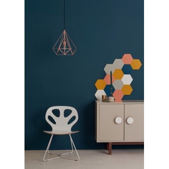 PANEL ŚCIENNY HEXAGON BIAŁY