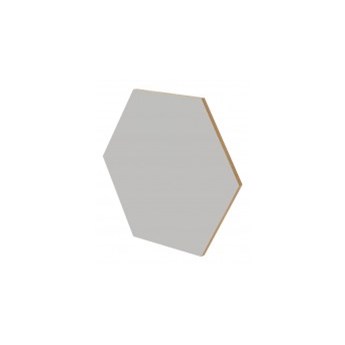 PANEL ŚCIENNY HEXAGON SZARY DUŻY