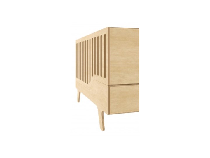 ŁÓŻECZKO DREAM naturalne Rozmiar materaca 70x140 cm Łóżeczka drewniane Płyta MDF Kategoria