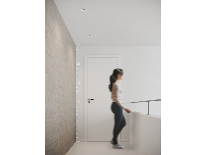 Lampa wpustowa REMI White Okrągłe Kolor Biały