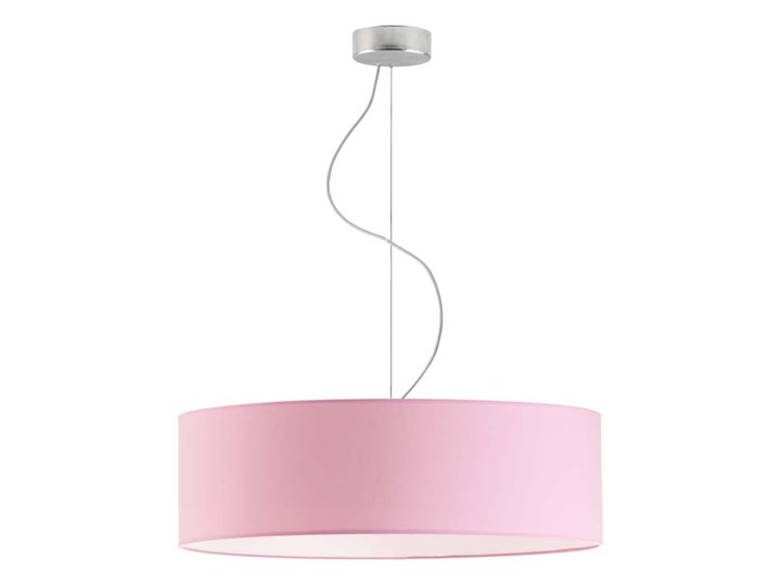 ŻYRANDOL PREXA ZWIS Ø 60 WALEC CLASSIC Metal Stal Lampa z abażurem Kolor Fioletowy