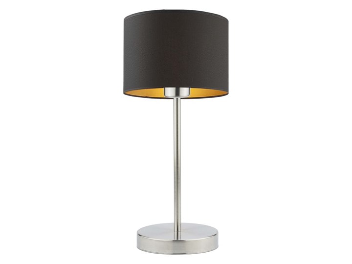 LAMPA BIURKOWA PREXA WALEC GOLDEN Lampa z abażurem Kategoria Lampy stołowe Styl Nowoczesny