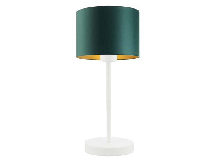 LAMPA BIURKOWA PREXA WALEC GOLDEN Lampa z abażurem Styl Nowoczesny