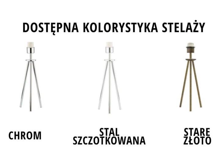 LAMPA NA STOLIK KANIS WALEC CLASSIC Kategoria Lampy stołowe Lampa z abażurem Styl Nowoczesny