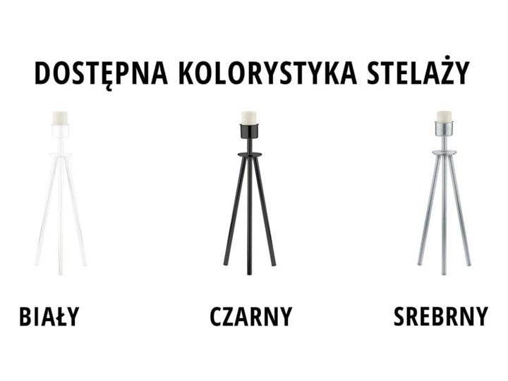 LAMPA NA STOLIK KANIS WALEC BRILL Lampa z abażurem Kategoria Lampy stołowe