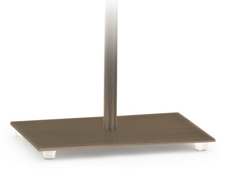 LAMPA NA STOLIK MIKKA STOŻEK BRILL Lampa z abażurem Stal Tworzywo sztuczne Chrom Kategoria Lampy stołowe Wysokość 39 cm Styl Nowoczesny