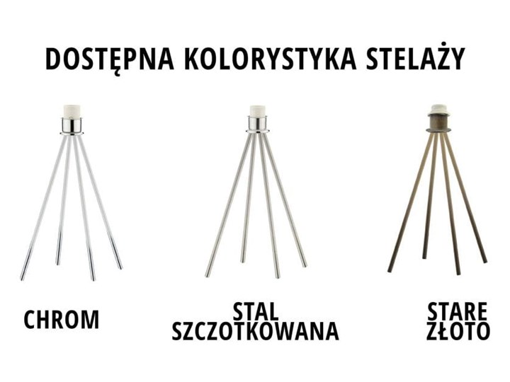 LAMPA NOCNA SELOS  WALEC CLASSIC Lampa z abażurem Kategoria Lampy stołowe Styl Nowoczesny