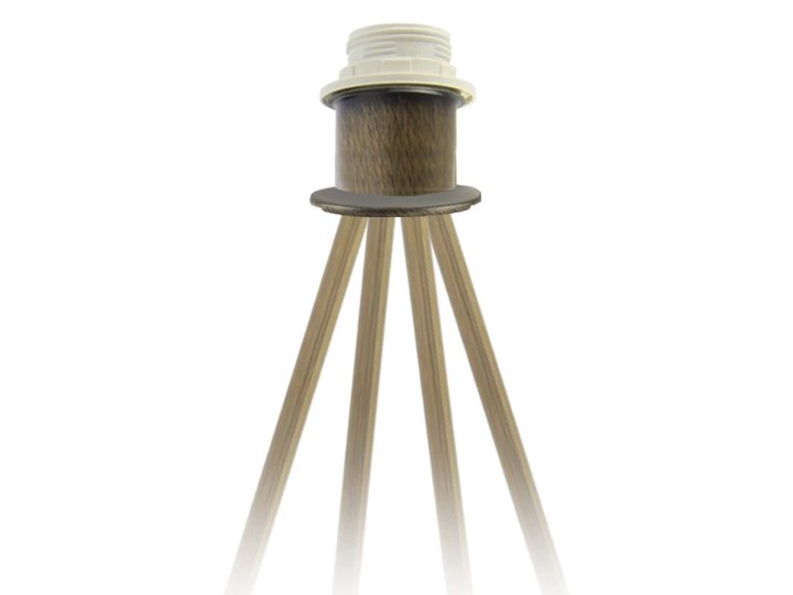 LAMPA NOCNA SELOS WALEC GOLDEN Lampa z abażurem Stal Kolor Czarny Wysokość 50 cm Chrom Kategoria Lampy stołowe