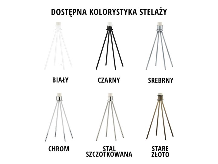 LAMPA NOCNA SELOS WALEC BRILL Lampa z abażurem Styl Nowoczesny