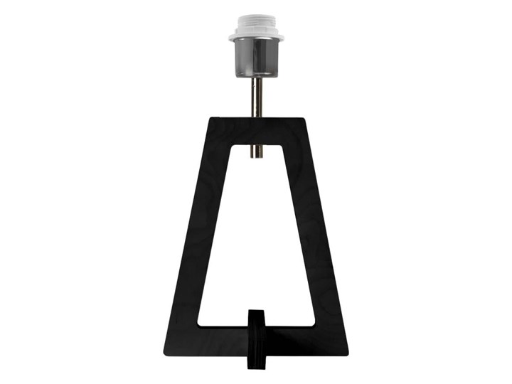 LAMPA NA STOLIK TERIO WALEC BRILL Tworzywo sztuczne Wysokość 47 cm Drewno Lampa z abażurem Pomieszczenie Salon