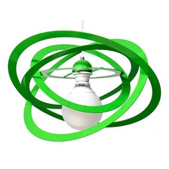 Lampa do pokoju dziecka zielona Sferis