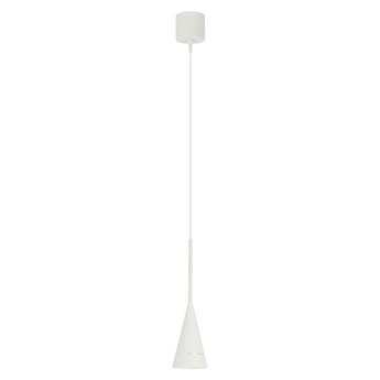 Lampa wisząca nowoczesna OSMA 5W ciepła 3000K biały śr. 7,4cm