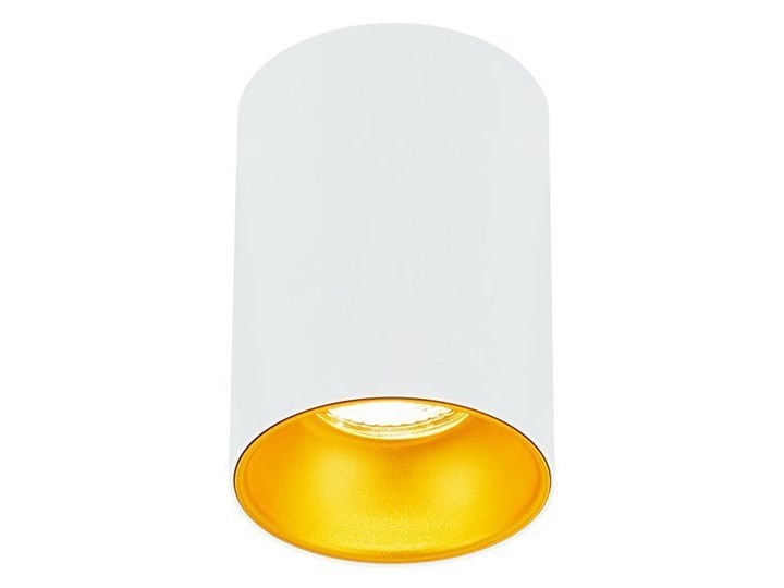 Punktowa oprawa sufitowa natynkowa ZAMA White Gold GU10 okrągła biała, środek złoty IP20 EDO777342 EDO Oprawa stropowa Okrągłe Kolor Biały Kategoria Oprawy oświetleniowe