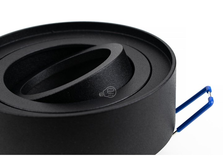 Punktowa oprawa sufitowa wpuszczana SKAND 1 MINI Black IP20 okrągła czarna EDO777127 EDO Oprawa wpuszczana Kolor Czarny Oprawa stropowa Okrągłe Kategoria Oprawy oświetleniowe