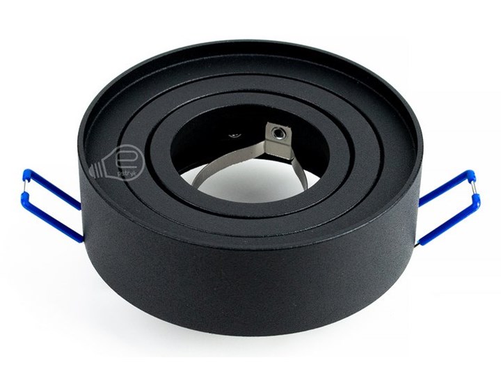Punktowa oprawa sufitowa wpuszczana SKAND 1 MINI Black IP20 okrągła czarna EDO777127 EDO Kolor Czarny Oprawa stropowa Oprawa wpuszczana Okrągłe Kategoria Oprawy oświetleniowe