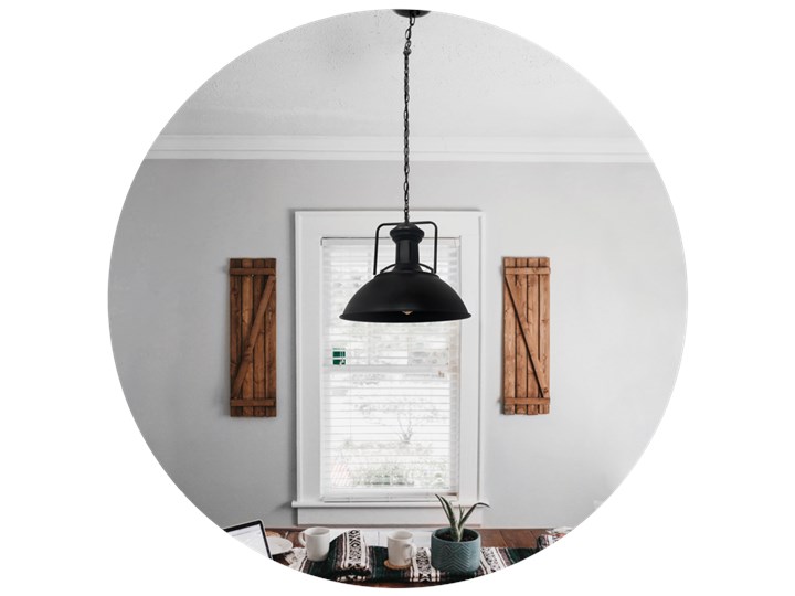 Lampa wisząca LOFT GRAVIS E27 czarna łańcuch 1m EDO777185 EDO Metal Lampa z kloszem Tkanina Szkło Stal Lampa inspirowana Styl Industrialny