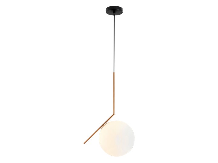 Lampa wisząca PELOTA E27 złoty biały EDO777202 EDO Stal Lampa inspirowana Metal Tkanina Lampa z kloszem Szkło Pomieszczenie Sypialnia