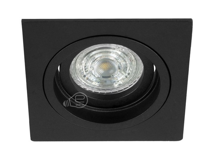 Punktowa oprawa sufitowa wpuszczana TULID SQ Black IP20 kwadratowa czarna EDO777326 EDO Kwadratowe Oprawa wpuszczana Oprawa stropowa Kolor Czarny