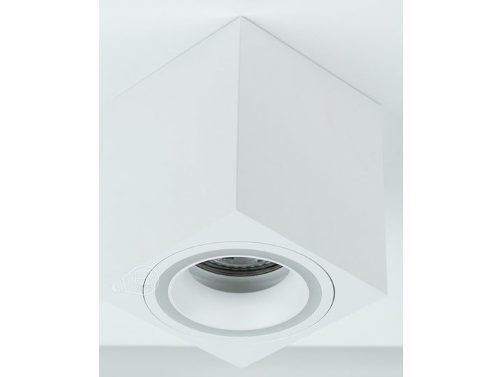 Punktowa oprawa sufitowa natynkowa HALIS SQ White GU10 kwadratowa biała, biały pierścień EDO777332 EDO Oprawa stropowa Kwadratowe Kategoria Oprawy oświetleniowe