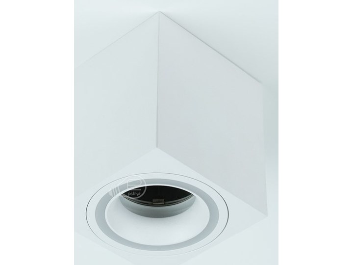 Punktowa oprawa sufitowa natynkowa HALIS SQ White GU10 kwadratowa biała, biały pierścień EDO777332 EDO Kwadratowe Oprawa stropowa Kategoria Oprawy oświetleniowe