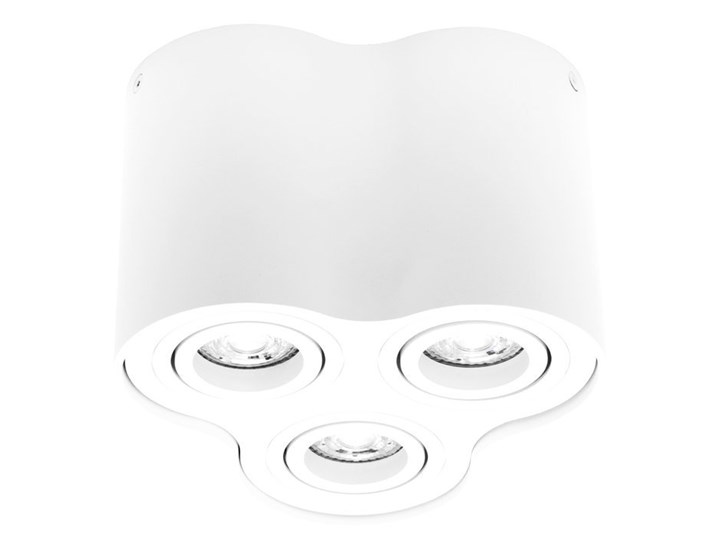 Lampa sufitowa natynkowa SKAND 3 White 3xGU10 IP20 okrągła biała potrójna EDO777106 EDO Okrągłe Oprawa stropowa Kolor Biały