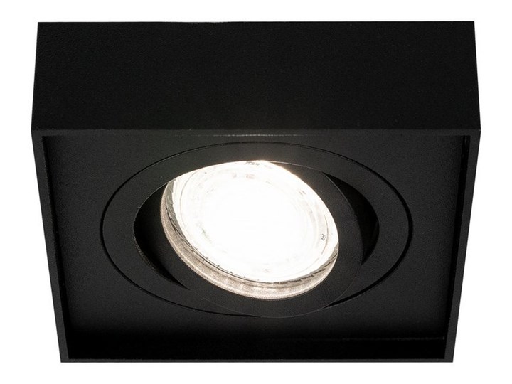 Punktowa oprawa sufitowa wpuszczana PALLAD 1 MINI Black IP20 kwadratowa czarna EDO777125 EDO Oprawa wpuszczana Kwadratowe Oprawa stropowa Kolor Czarny