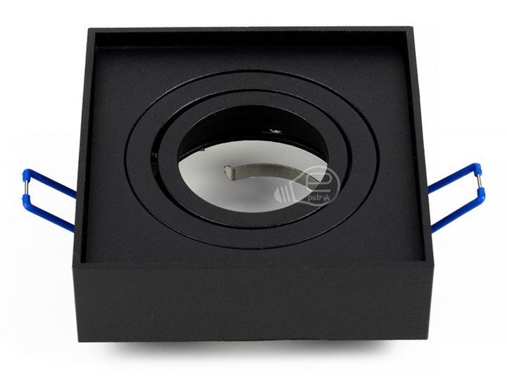 Punktowa oprawa sufitowa wpuszczana PALLAD 1 MINI Black IP20 kwadratowa czarna EDO777125 EDO Oprawa wpuszczana Kwadratowe Oprawa stropowa Kolor Czarny Kategoria Oprawy oświetleniowe
