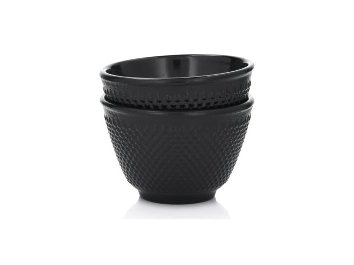 Zestaw 4 czarek DUKA MARIKO 130 ml czarny żeliwo Kategoria Filiżanki