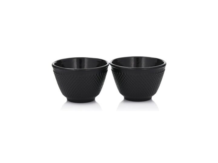 Zestaw 4 czarek DUKA MARIKO 130 ml czarny żeliwo Kategoria Filiżanki