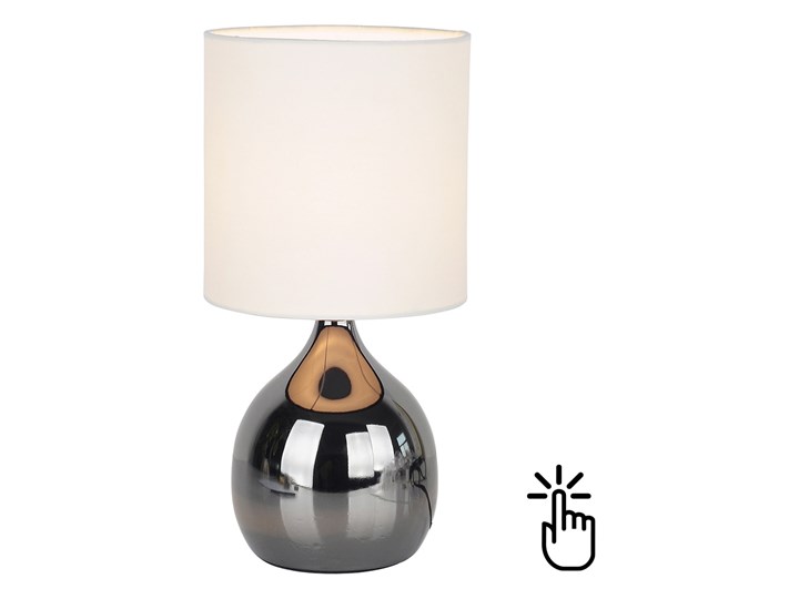 Brilagi - Dotykowa ściemnialna lampa stołowa SIENA 1xE14/40W/230V Wysokość 30 cm Lampa dekoracyjna Kolor Szary Kategoria Lampy stołowe
