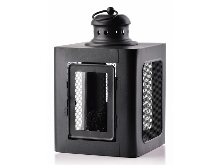 KANVAR Lampion KOMINEK LED 18x18xh28 cm black
