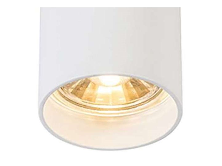 Downlight LAMPA sufitowa TUBA 92679 Zumaline metalowa OPRAWA tuba biała Oprawa stropowa Oprawa led Okrągłe Kolor Biały