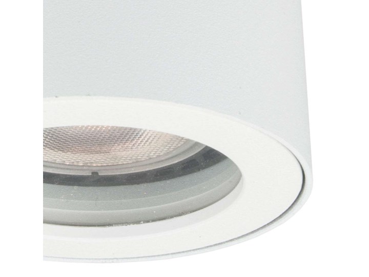 Downlight LAMPA sufitowa FARO LP-6510/1SM WH Light Prestige metalowa OPRAWA tuba IP65 biała Okrągłe Oprawa dekoracyjna Oprawa stropowa Kolor Biały Oprawa led Kategoria Oprawy oświetleniowe