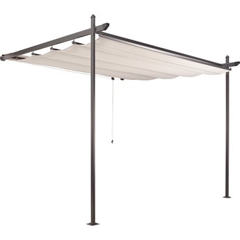 Markiza plisowana 3 m x 3m, beżowa