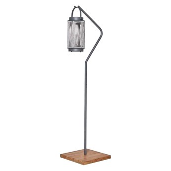 Stojak do lampy solarnej IVY teak antracyt