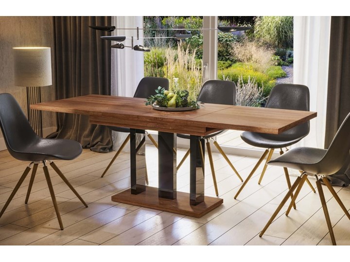 Stół Appia rozkładany 130-210 mix - Meb24.pl Wysokość 76 cm Długość 130 cm Długość 210 cm Płyta MDF Beton Drewno Płyta laminowana Pomieszczenie Stoły do jadalni