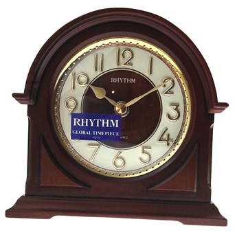Zegar kominkowy Rhythm CRG109NR06 15 x 15 cm