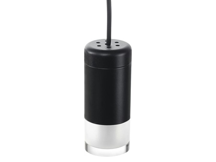 Lampa wisząca FLUSSO 43 GRANDE czarna Lampa LED Szkło Metal Stal Lampa z kloszem Kolor Czarny Kategoria Lampy wiszące