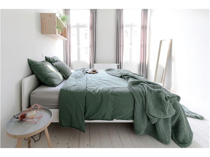 Różowa lekka bawełniana narzuta na łóżko Tiseco Home Studio, 250x260 cm Bawełna Kolor Różowy