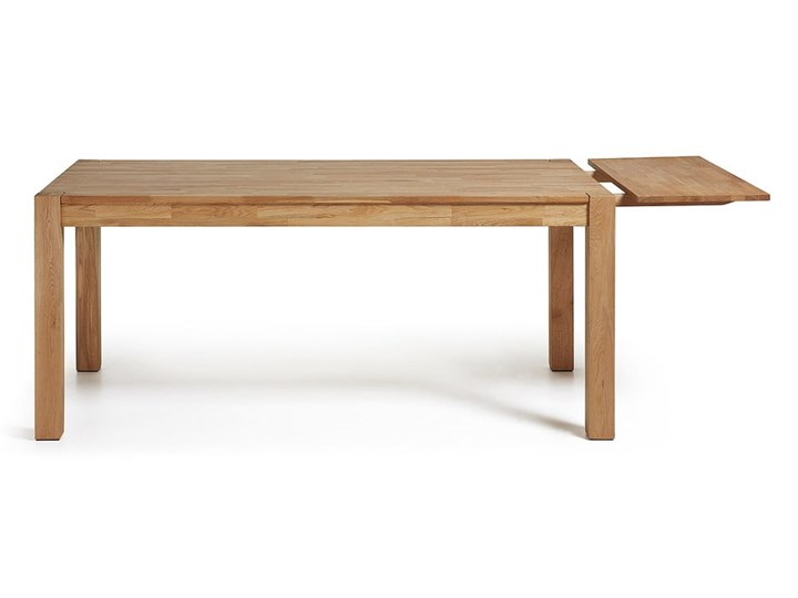 Rozkładany stół do jadalni z drewna dębowego La Forma, 180 x 90 cm Wysokość 75 cm Drewno Długość po rozłożeniu 260 cm Kategoria Stoły kuchenne