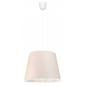 Pompony różowe lampa sufitowa dla dzieci