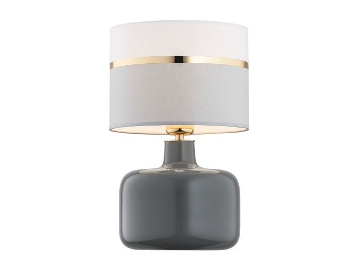 BEJA lampka stołowa lampka stojąca lampka nocna 1 x 15W E27 abażurowa tkanina klosz dekoracyjna ARGO ...