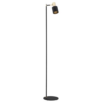 DORIA lampa stojaca  1 x 15W E27 nowoczesna minimalistyczna czarna  punktowa elegancka ARGON 4259