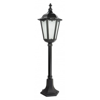 RETRO CLASSIC lampa stojąca 1 x 60W E27 słupek ogrodowy metalowy czarny stylowy SUMA K 5002/3
