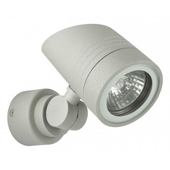 SIGMA kinkiet 1 x 35W GU10 lampa ścienna reflektor zewnętrzna metalowa szara nowoczesna SUMA 7352